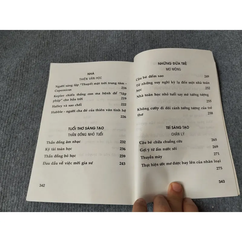 NHỮNG CÂU CHUYỆN KHOA HỌC KÍCH THÍCH TRÍ SÁNG TẠO 719858