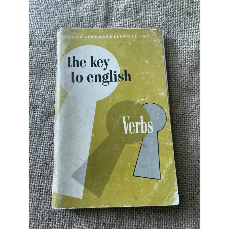 The Key to English VERBS - 1960s 796186