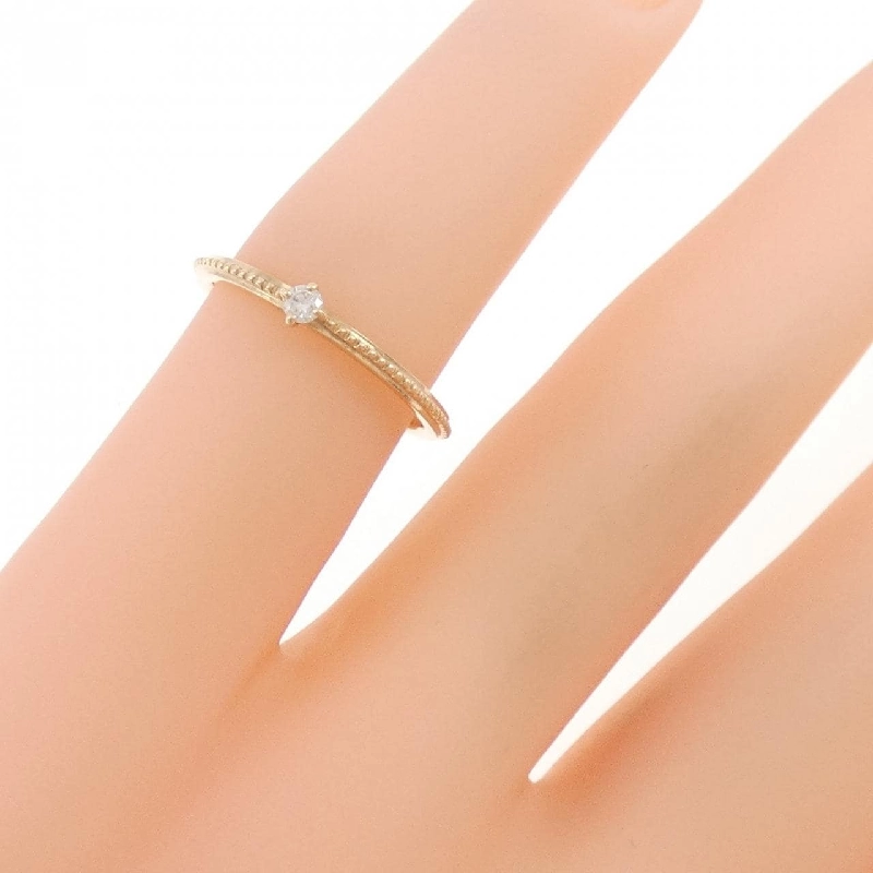 Nhẫn hồng ngọc kim cương Agat 0.03CT - Hàng hiệu Authentic 833211