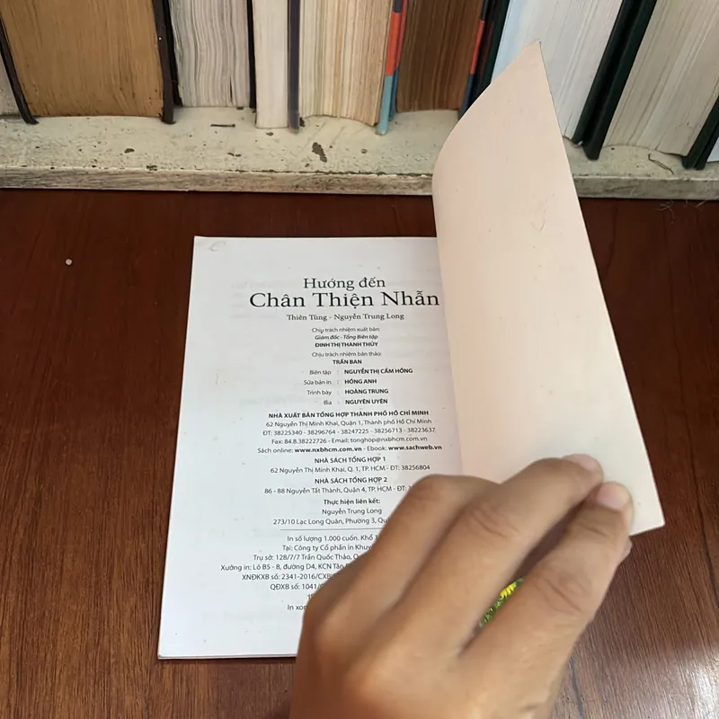 II Tựa sách: Hướng Đến Chân Thiện Nhẫn - Thiên Tùng, Nguyễn Trung Long - 2016 589759
