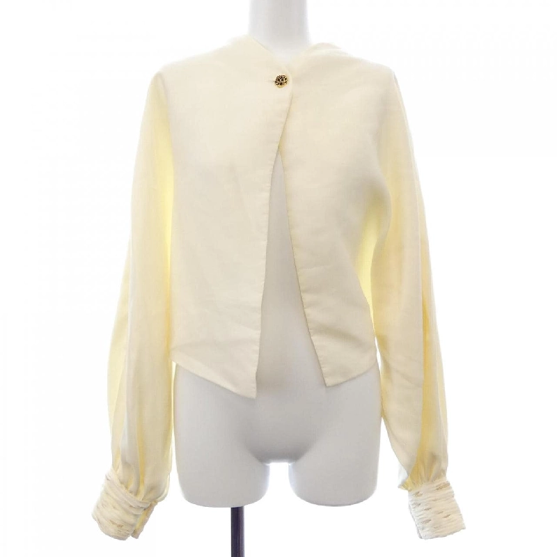 Loro Piana JODY EMBROIDERED FAO6863 Áo khoác không cổ 629444