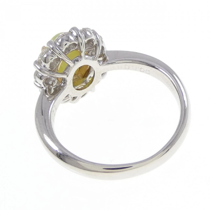 Nhẫn Chrysoberyl Cats PT900/K18YG 1.24CT 667769