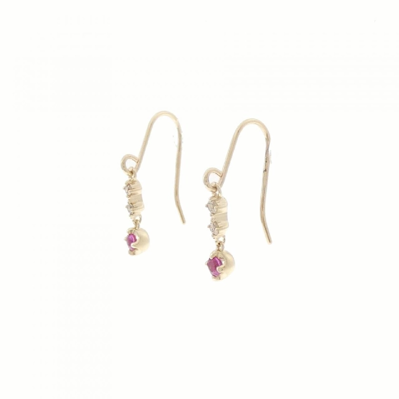 Bông tai 4゜C Ruby - Hàng hiệu Authentic 844544