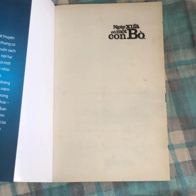 Sách Ngày xưa có một con bò 927008