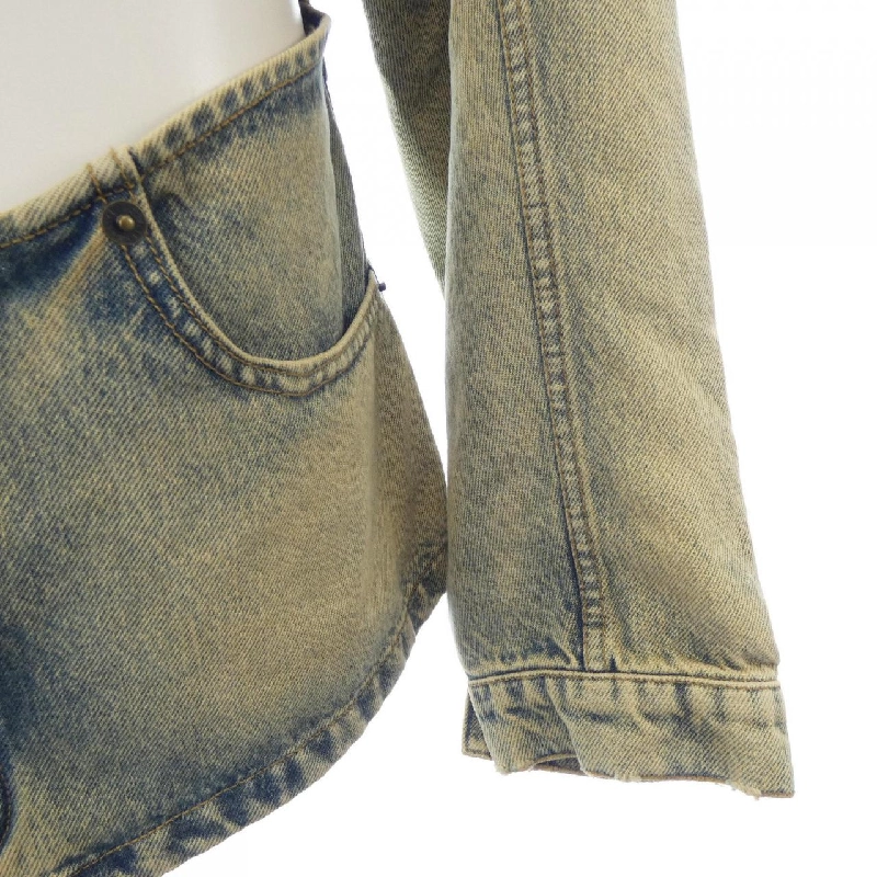 EGONLAB SS24 OU 003 B Áo khoác denim - Hàng hiệu Authentic 897215