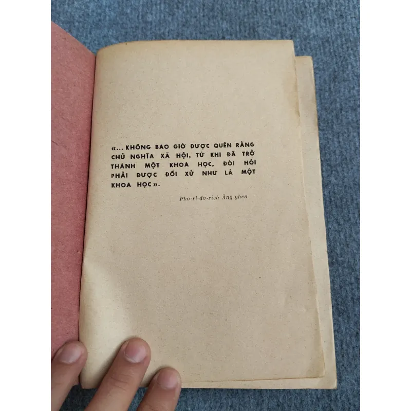 TRÍCH TÁC PHẨM KINH ĐIỂN VỀ CHỦ NGHĨA XÃ HỘI KHOA HỌC TẬP II 688813