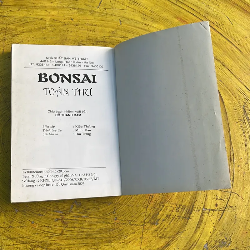 BONSAI TOÀN THƯ - HARRY TOMLINSON 735725