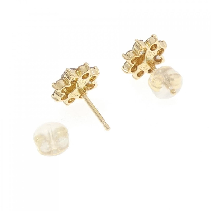 K18YG Bông tai kim cương 1.00CT - Hàng hiệu Chính hãng 862623