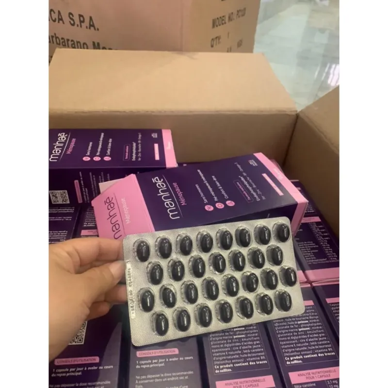 (Hàng CTY mới) Viên uống Manhae Menopause Nutrisante nhập khẩu Pháp 90 viên 736073