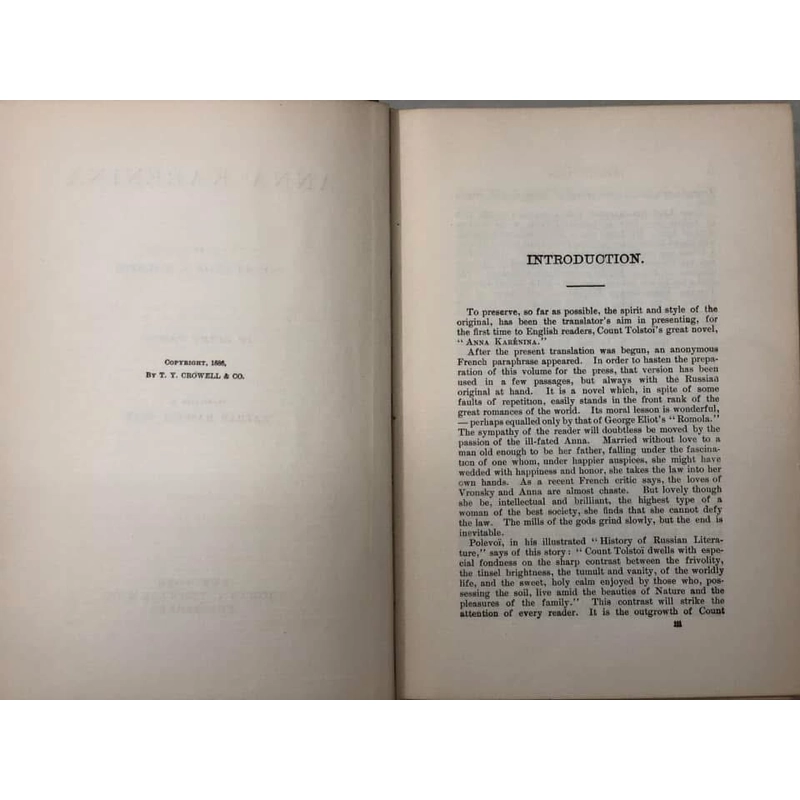 Sách cổ ANNA KARÉNINA - Tolstoi - 1886 454833