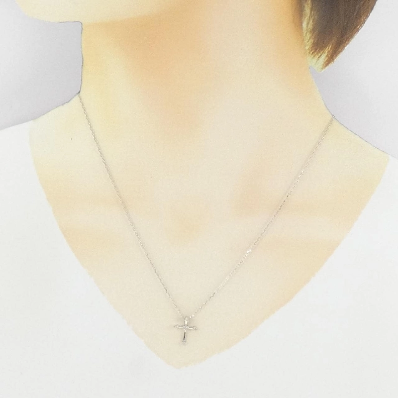 Dây chuyền kim cương PT900/PT850 0.10CT - Hàng hiệu Chính hãng 860332