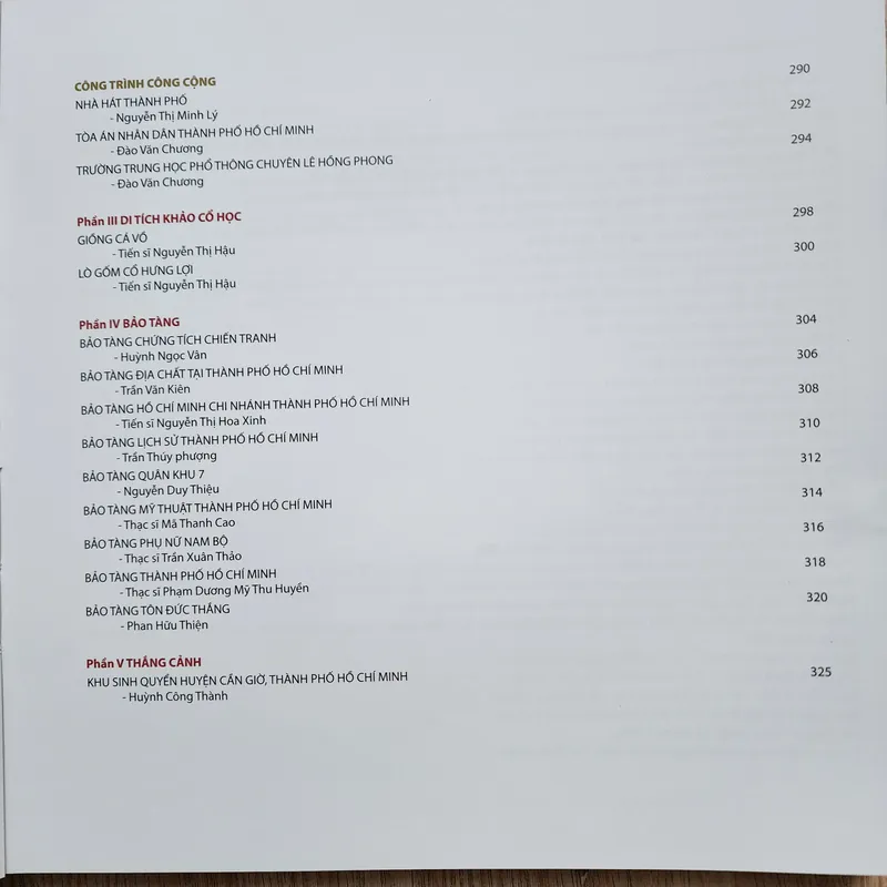 Hành trình di sản văn hóa Thành phố hồ chí minh | in màu gần 350 trang | 2016 732115