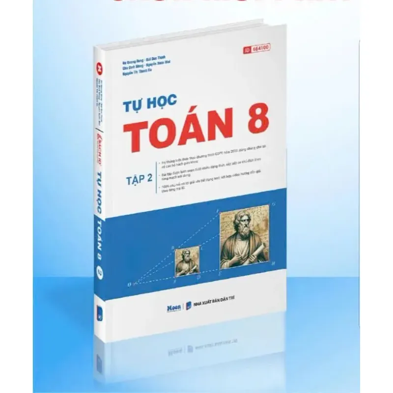 Sách 2026 - Tự học Toán 8 Tập 1+2 792795