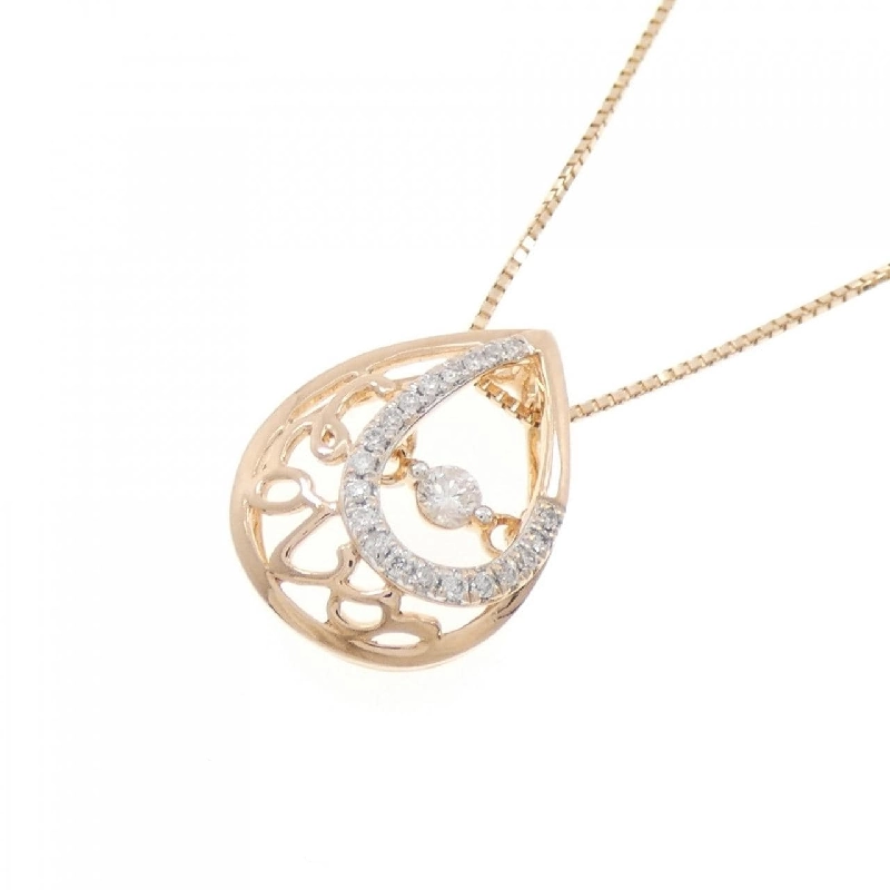 K18PG/K18WG Dây chuyền kim cương 0.16CT - Hàng hiệu Chính hãng 861038