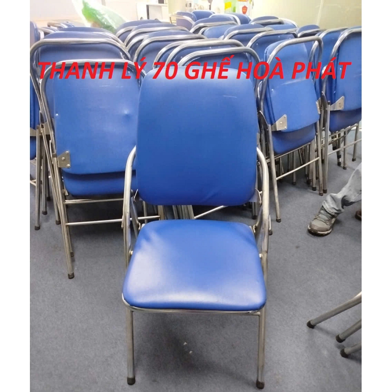 Thanh lý 70 ghế xếp hoà phát 524857