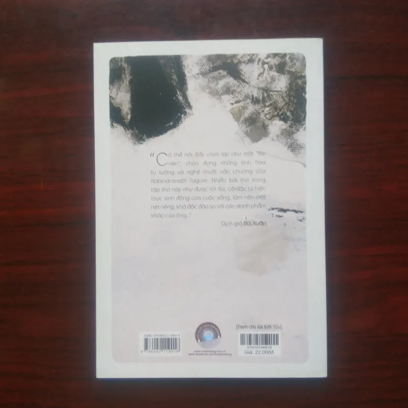 [Sách Thơ] Thơ Tagore - Bầy Chim Lạc (Rabindranath Tagore) 934569