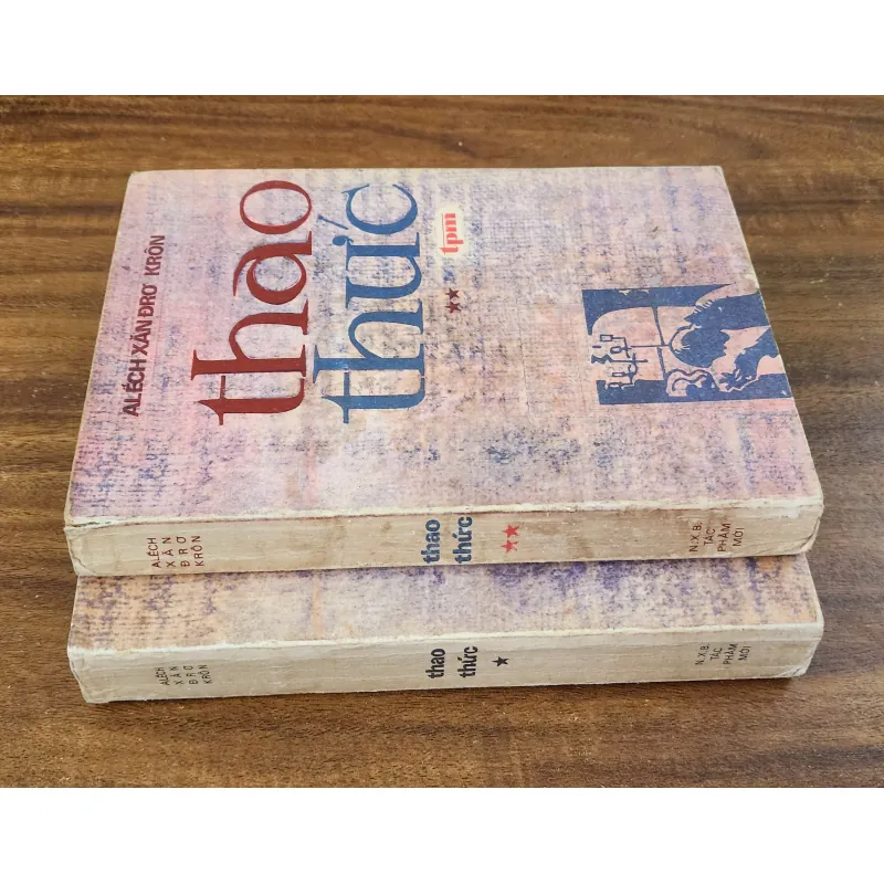 Trọn bộ 2 tập tiểu thuyết THAO THỨC của nhà văn Aleksandr Kron 703856