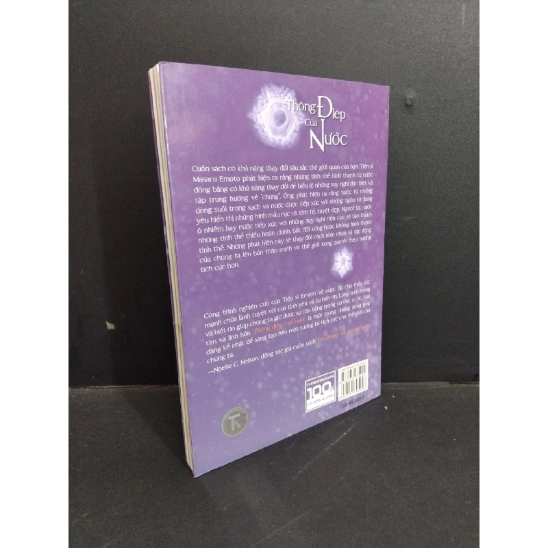 Thông điệp của nước mới 90% ố 2017 HCM2811 Masaru Emoto KHOA HỌC ĐỜI SỐNG 918247