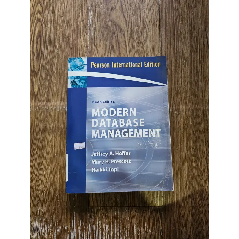Modern Database management 755226