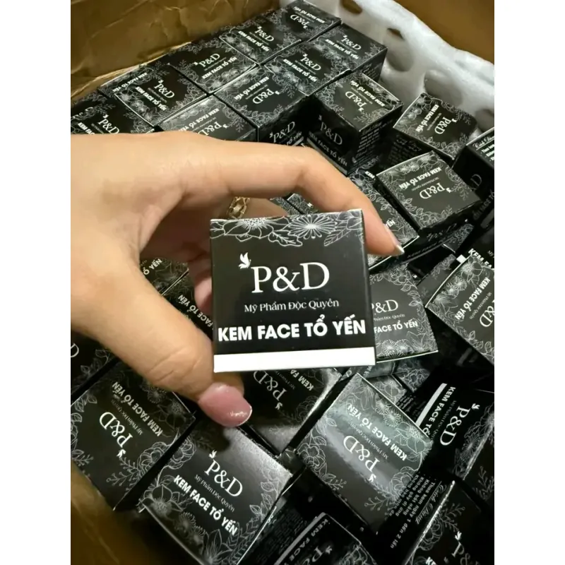 ( Tặng 1 mặt nạ ) Kem face tổ yến dưỡng trắng da P&D 1020678