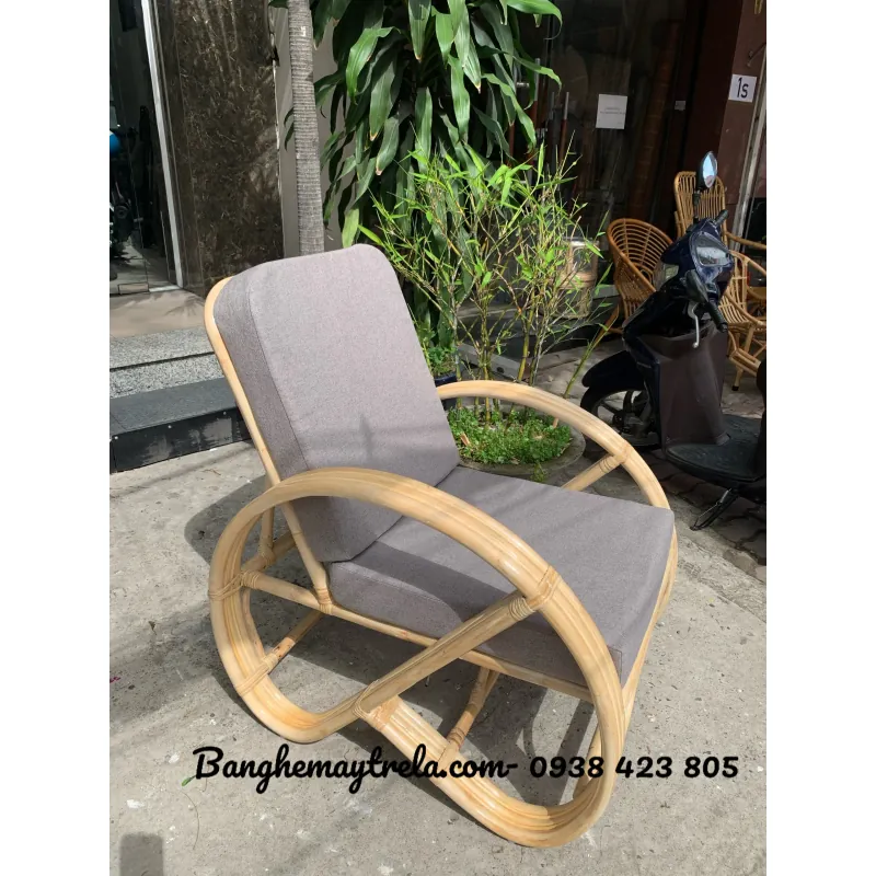 Ghế đọc sách mây tre đan tự nhiên 747843