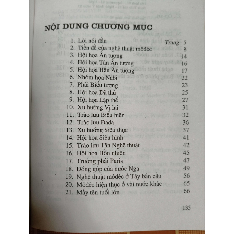Nghệ thuật modec và hậu modec N30 - 1996 - 152 trang LỊCH SỬ - CHÍNH TRỊ - TRIẾT HỌC ANTQ2012-156 737525