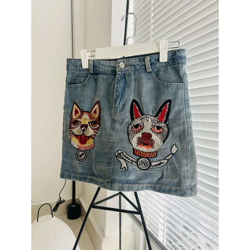 Váy Jean con thú 1019443