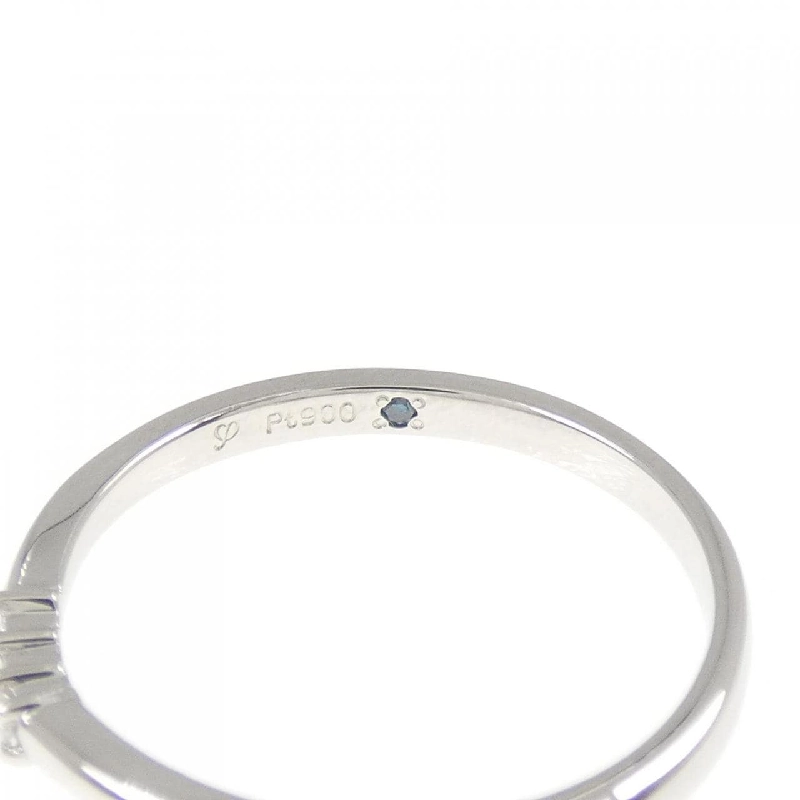 Nhẫn kim cương ba viên PT900 0.03CT - Hàng hiệu Authentic 849834