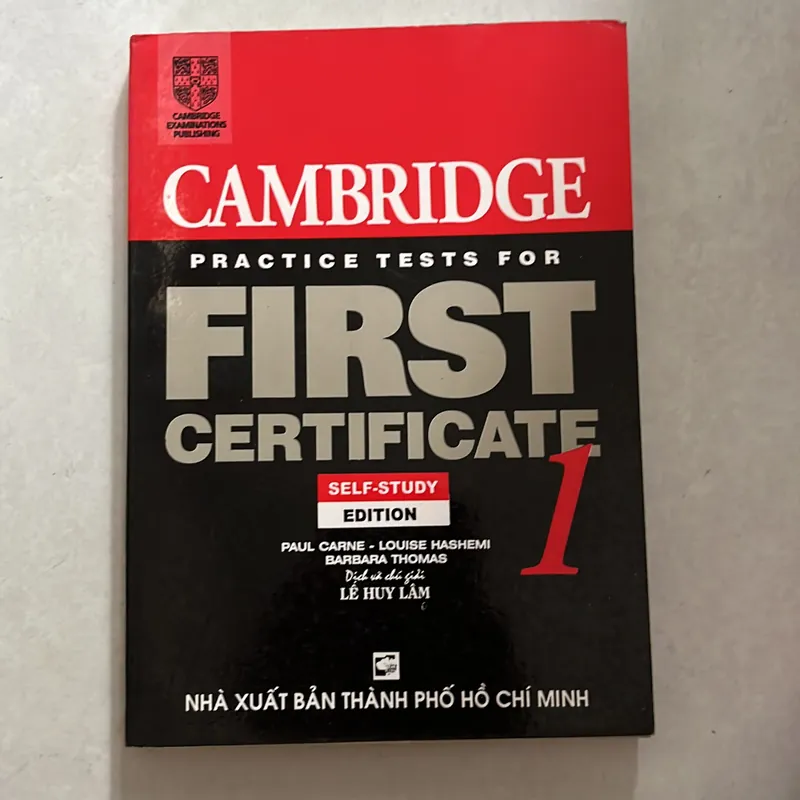 Cambridge Practice tests for First Certificate (5 cuốn) 559027