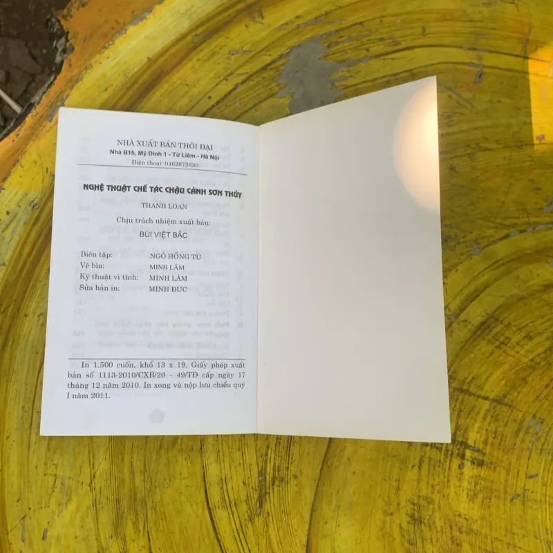  NGHỆ THUẬT CHẾ TÁC CHẬU CẢNH SƠN THUỶ- THANH LOAN 759665