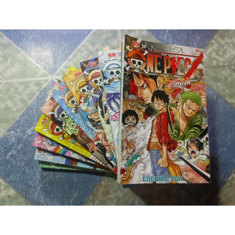 Combo One Piece 109 tập + One Piece Lucky 77 1006779