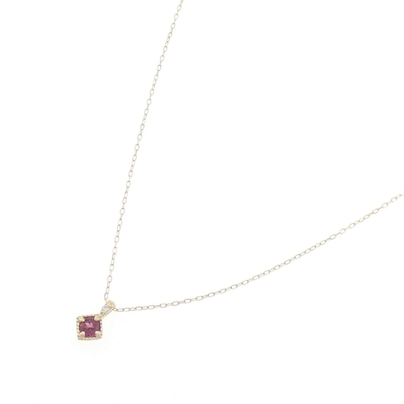 K10YG Tourmaline Necklace - Hàng hiệu Authentic 859346