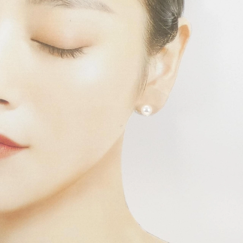 K14WG Bông tai ngọc trai Akoya 7.5mm - Hàng hiệu Chính hãng 864961