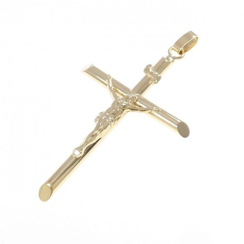 Mặt dây chuyền chéo 750YG - Hàng hiệu Authentic 864513