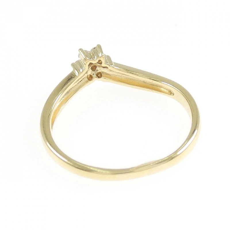 Nhẫn kim cương hoa K18YG 0.11CT - Hàng hiệu Authentic 853161