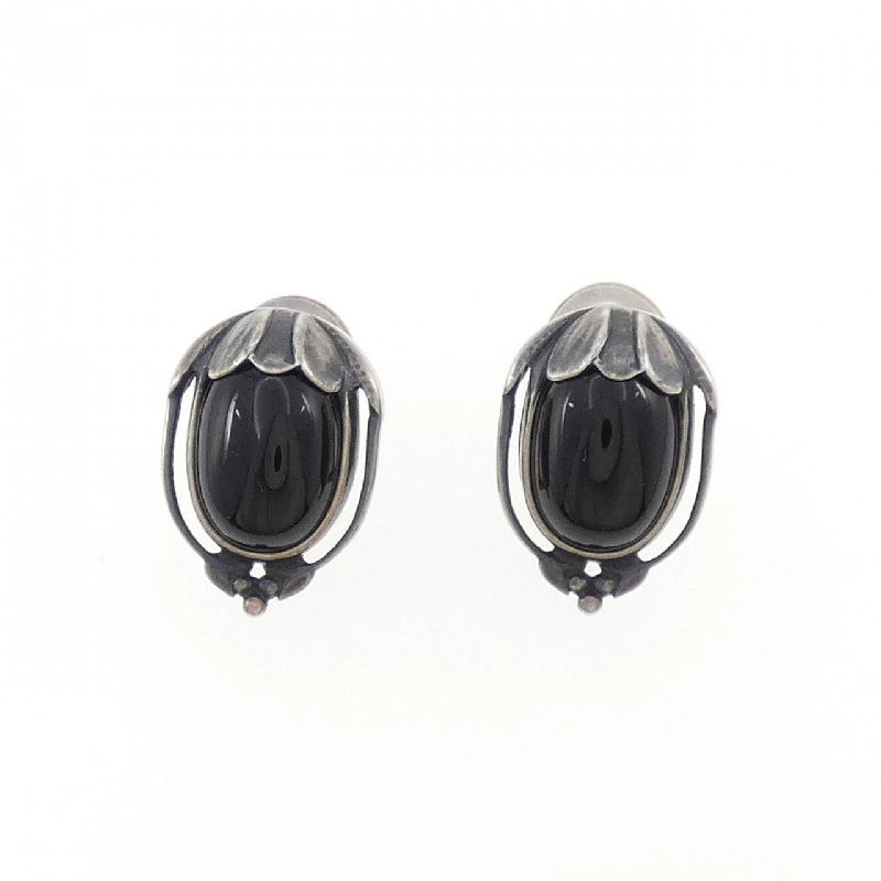 Khuyên tai Onyx George Jensen - Hàng hiệu Chính hãng 845326