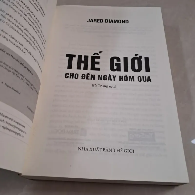 Jared Diamond - Thế Giới Cho Đến Ngày Hôm Qua 1021836