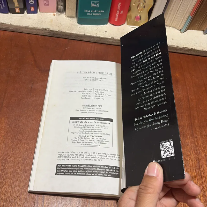II Sách Triết Học: Biết Ta Đích Thực Là Ai _ Cuốn Sách Về Một Cấm Kỵ - Alan Watts - 2016 789415
