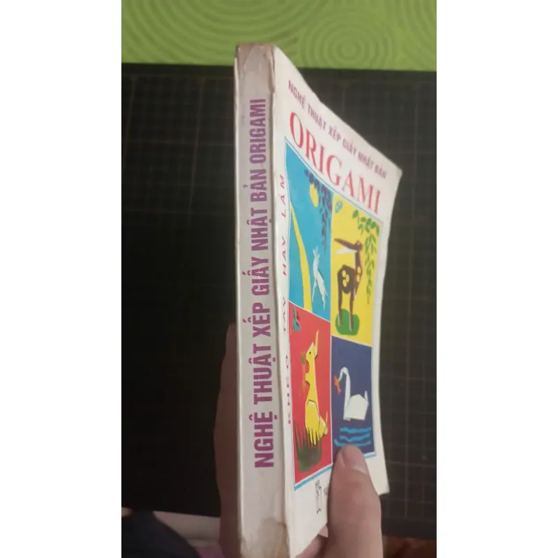 Sách xếp giấy Origami xưa hiếm không còn tái bản. 1025624
