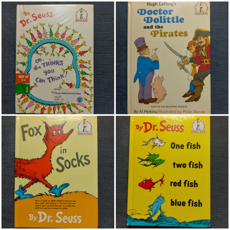 COMBO 4 CUỐN SÁCH TIẾNG ANH THIẾU NHI KINH ĐIỂN – BEGINNER BOOKS 931160