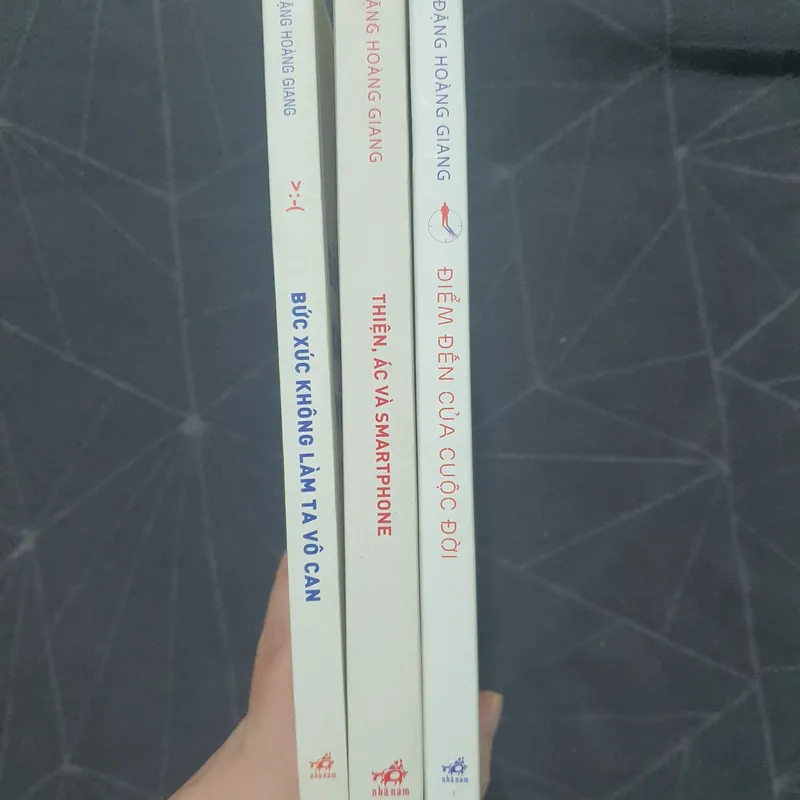 Combo Đặng Hoàng Giang (3 cuốn) - Thiện, ác & smartphone; Điểm đến cuộc đời; Bức xúc ... 577838