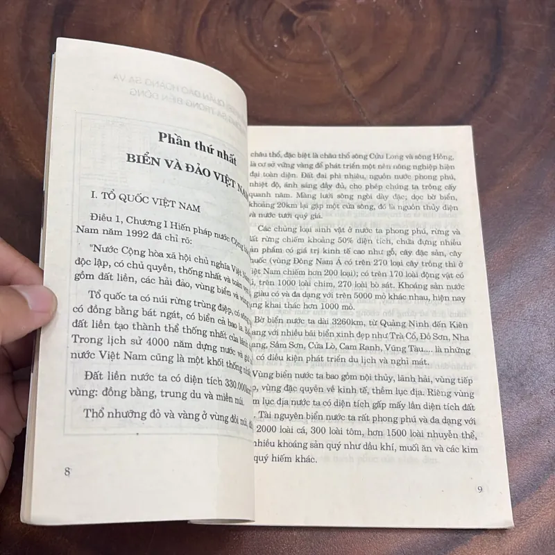 II Lịch Sử, Địa Lý: Sổ Tay Biển Đảo Việt Nam - 1996 1008425