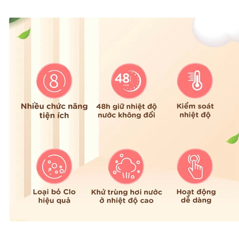 Máy tiệt trùng bình sữa 2in1 Chilux 543975