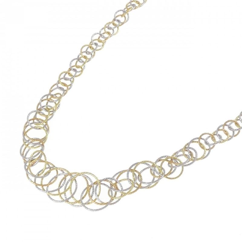 Nhà thiết kế Gianmaria Buccellati 750 ba màu dây chuyền - Hàng hiệu Authentic 843177