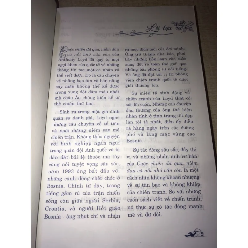 Cuộc Chiến Đã Qu Niềm Đau Và Nỗi Nhớ Vẫn Còn - ANTHONY LOYD 934680