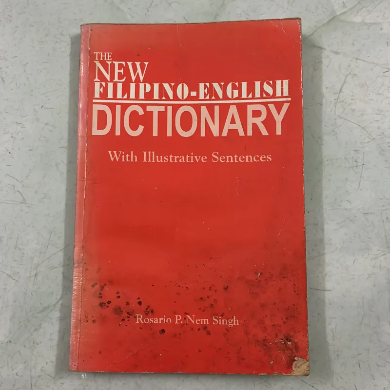New filipino - english dictionary 985747