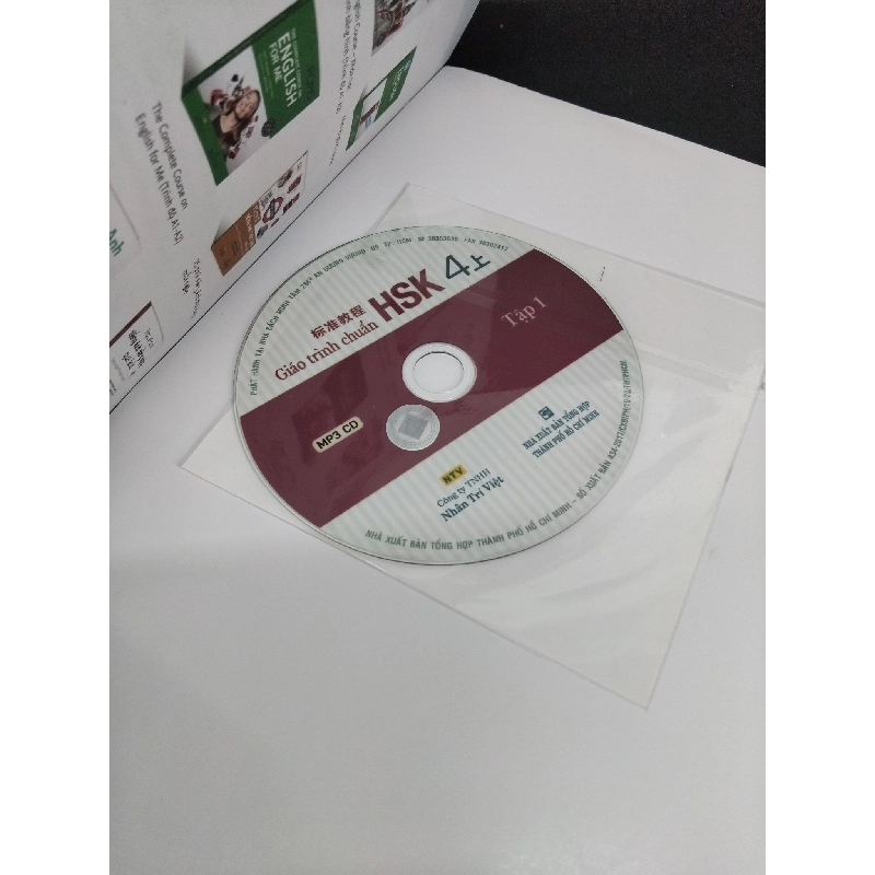 Giáo trình chuẩn HSK 4 tập 1 mới 90% bìa nhăn có đĩa 2019 HCM1712 Khương Lệ Bình HỌC NGOẠI NGỮ 917720