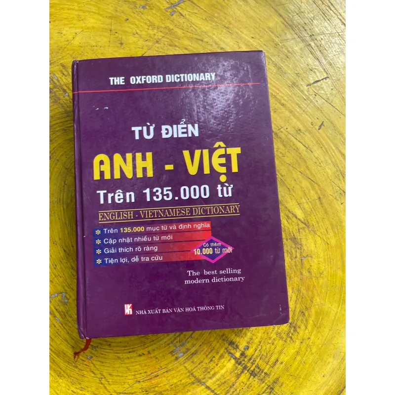 COMBO TỪ ĐIỂN ANH - VIỆT & TỪ ĐIỂN VIỆT - ANH 731057