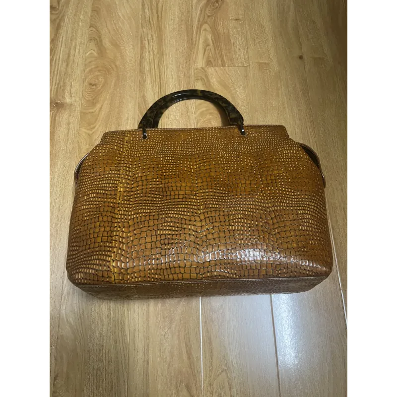 Túi nữ phom hộp da thật 2hand 976451