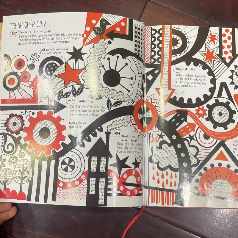 USBORNE - 1000 ý tưởng sáng tạo - biến cái không thể thành có thể - đinh tị  1027098